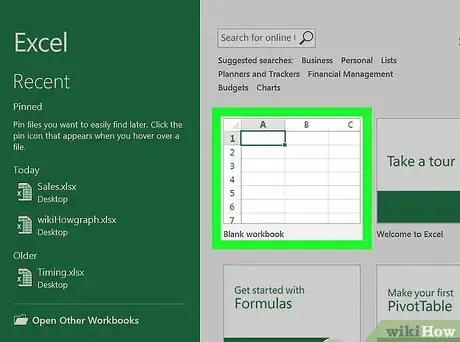 Imagen titulada Calculate Standard Deviation in Excel Step 2