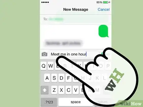 Imagen titulada Send Messages on an iPhone Step 6