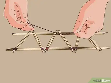 Imagen titulada Build a Model Bridge out of Skewers Step 6