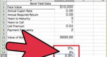 calcular el valor de un bono con Excel