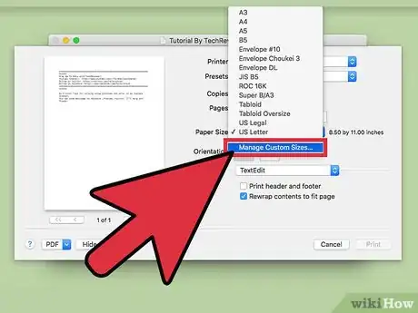 Imagen titulada Change the Default Print Size on a Mac Step 10