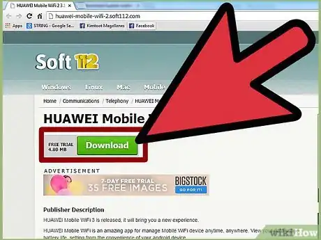 Imagen titulada Manage Huawei Wireless Modems Using the Mobile WiFi App Step 1