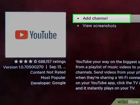 Imagen titulada Watch YouTube on Roku Step 5