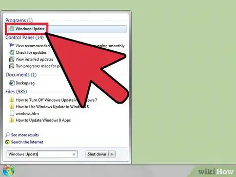 Imagen titulada Turn Off Windows Update in Windows 7 Step 3