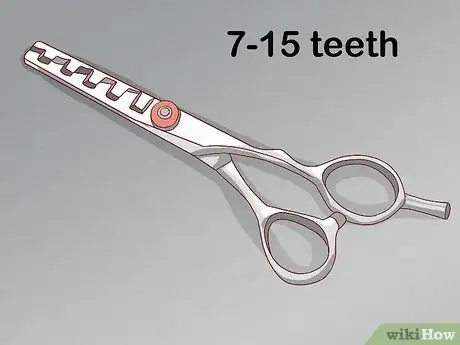 Imagen titulada Use Hair Thinning Shears Step 2