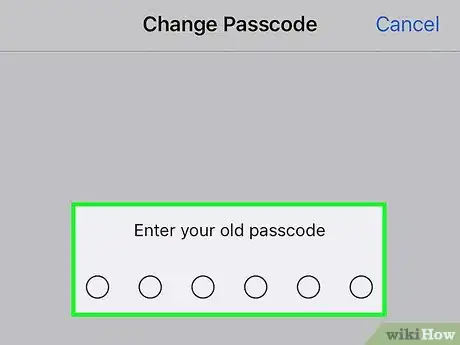 Imagen titulada Change Your Passcode on an iPhone or iPod Touch Step 5