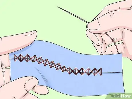 Imagen titulada Do a Zigzag Stitch by Hand Step 10