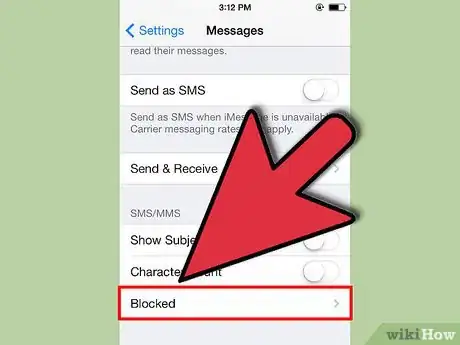 Imagen titulada Block a Number from Texting You Step 3