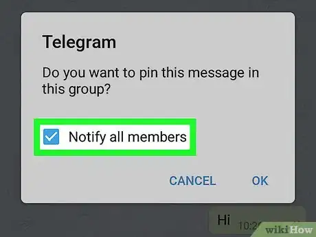 Imagen titulada Pin Telegram Messages on Android Step 5