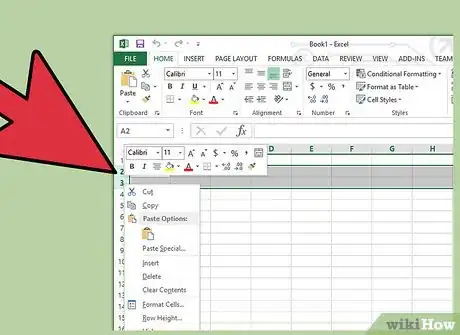 Imagen titulada Delete Empty Rows in Excel Step 2