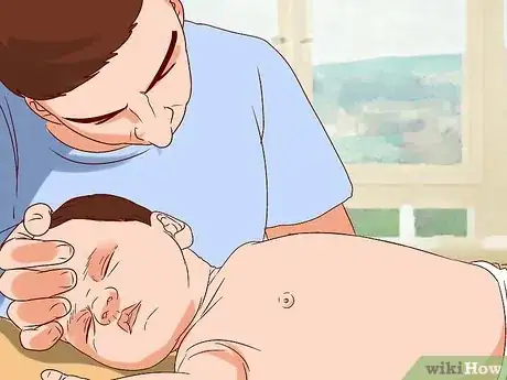 Imagen titulada Perform the Heimlich Maneuver on a Baby Step 2