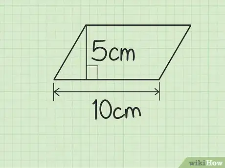 Imagen titulada Calculate the Area of a Parallelogram Step 4