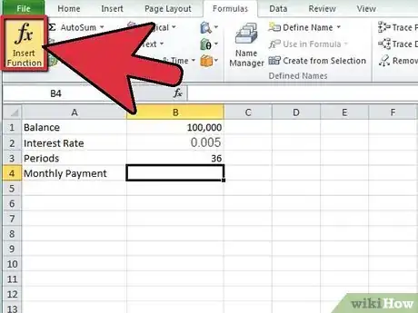 Imagen titulada Calculate a Monthly Payment in Excel Step 6