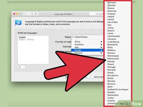 Imagen titulada Change the Region on a Mac Step 6