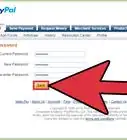 cambiar una contraseña PayPal