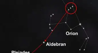 encontrar el cúmulo de estrellas de las Pléyades