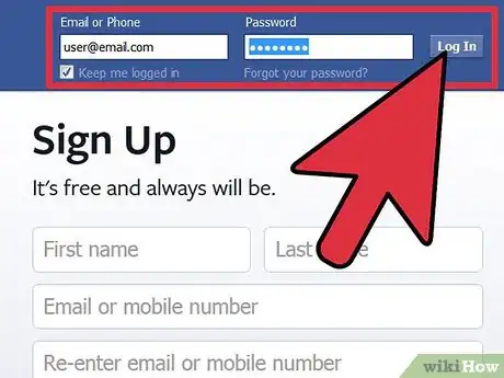 Imagen titulada Edit Your Security Settings on Facebook Step 1