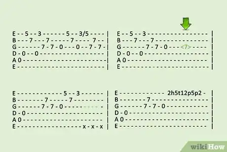 Imagen titulada Read Guitar Tabs 15b1