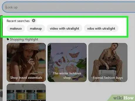 Imagen titulada Delete Your Search History on Pinterest Step 9