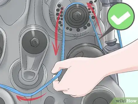 Imagen titulada Replace a Serpentine Belt Step 11