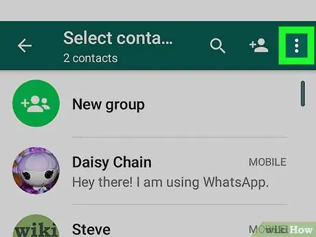 Imagen titulada Import Contacts on WhatsApp on Android Step 3