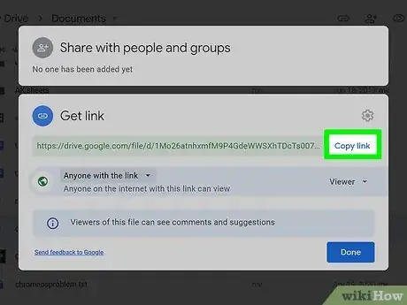 Imagen titulada Create Shareable Download Links for Google Drive Files Step 7