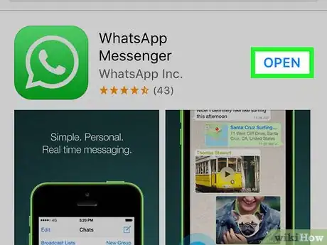 Imagen titulada Verify a Phone Number on WhatsApp Step 1