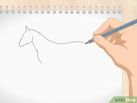 Imagen titulada Draw a Simple Horse Step 6