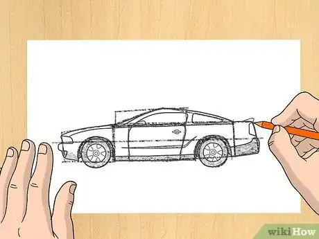 Imagen titulada Draw a Ford Mustang Step 7