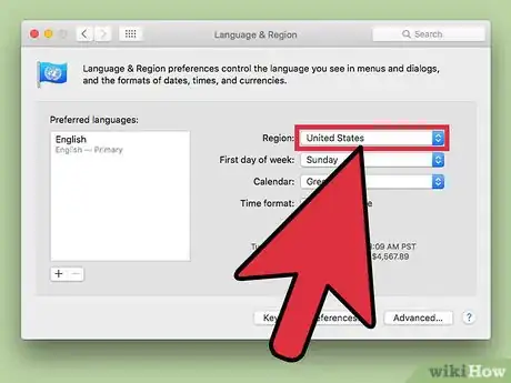 Imagen titulada Change the Region on a Mac Step 4