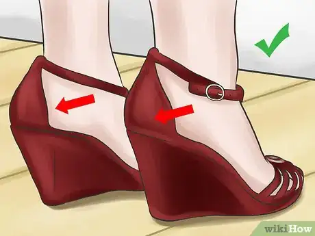 Imagen titulada Know if You're Wearing the Right Size High Heels Step 5