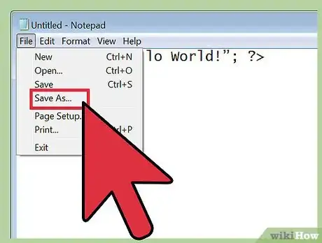 Imagen titulada Write PHP Scripts Step 3