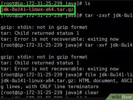 Imagen titulada Install Java on Linux Step 6