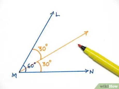 Imagen titulada Construct a 30 Degrees Angle Using Compass and Straightedge Step 7Bullet1