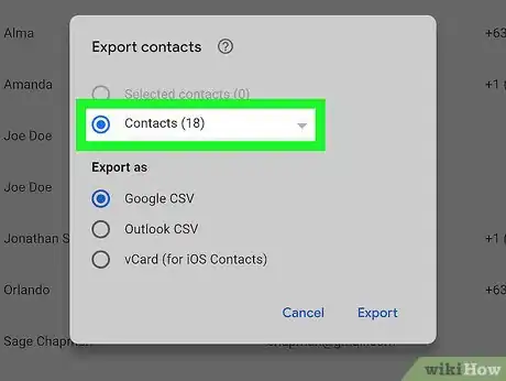 Imagen titulada Restore Google Contacts Step 8