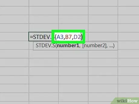 Imagen titulada Calculate Uncertainty in Excel on PC or Mac Step 4