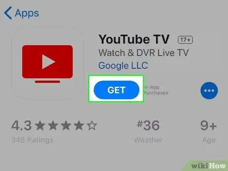 Imagen titulada Use the YouTube TV App on iPhone or iPad Step 1