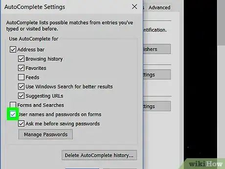 Imagen titulada Save Passwords in Internet Explorer Step 6