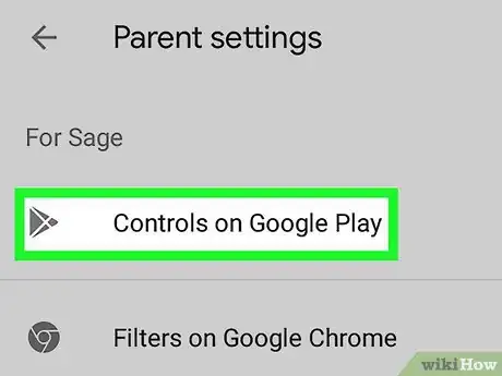 Imagen titulada Disable Parental Controls on Android Step 10