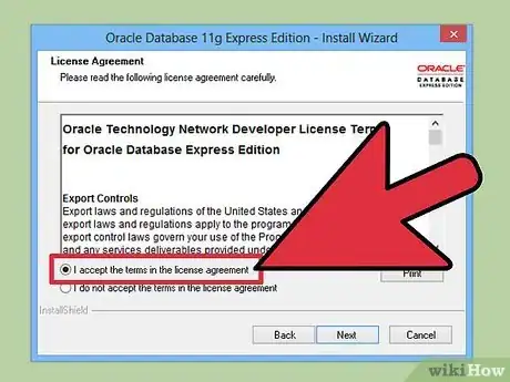 Imagen titulada Install Oracle Express Edition 11G Step 5