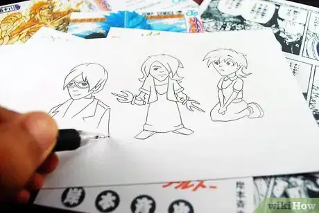 Imagen titulada Learn to Draw Manga and Develop Your Own Style Step 2