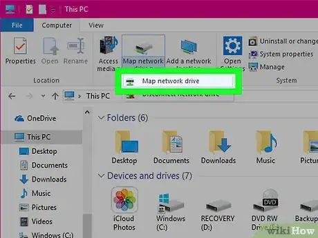 Imagen titulada Map a Network Drive Step 5