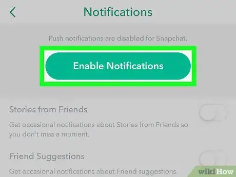 Imagen titulada Turn on Snapchat Notifications Step 5