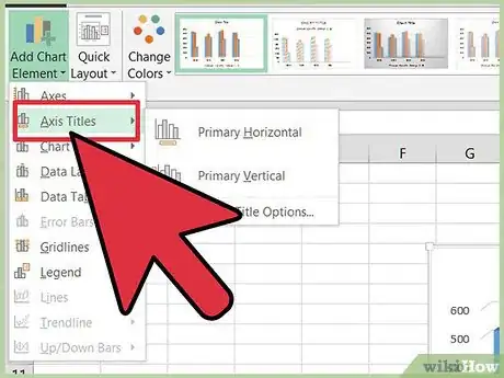 Imagen titulada Add Titles to Graphs in Excel Step 8