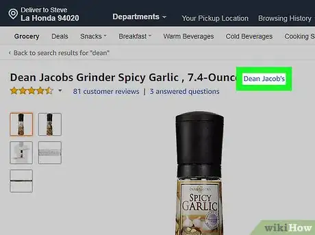 Imagen titulada Search by Seller on Amazon Step 5