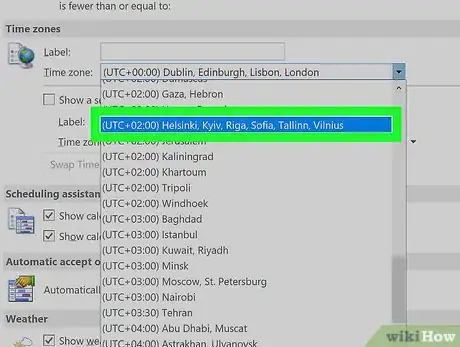 Imagen titulada Change the Time Zone in Outlook Step 6