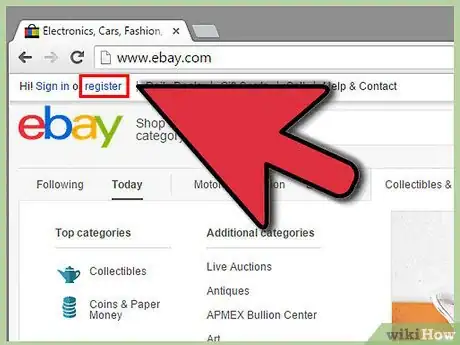 Imagen titulada Open an eBay Account Step 2