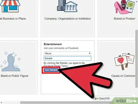 Imagen titulada Create a Facebook Page for Work Step 7