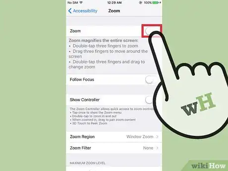 Imagen titulada Turn Off Zoom on an iPhone Step 5