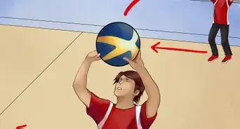 hacer un pase de espaldas en vóleibol